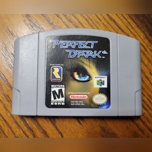 Nintendo 64 Perfect Dark Cartridge - Gray